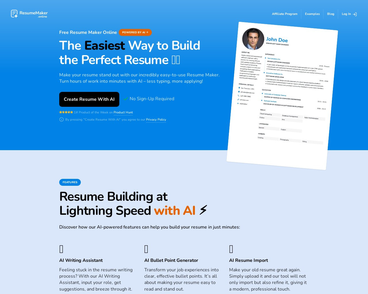 Resumemaker